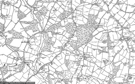 Old Maps Of Gun Hill Sussex Francis Frith