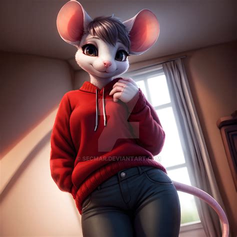 Cute Mouse Girl By Secmar On Deviantart