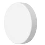 Formufit In Furniture Grade Pvc External Flat End Cap In White