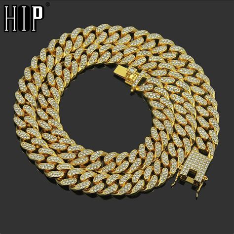 Hip Hop Vol Steentjes Iced Out Miami Curb Cubaanse Vicedeal