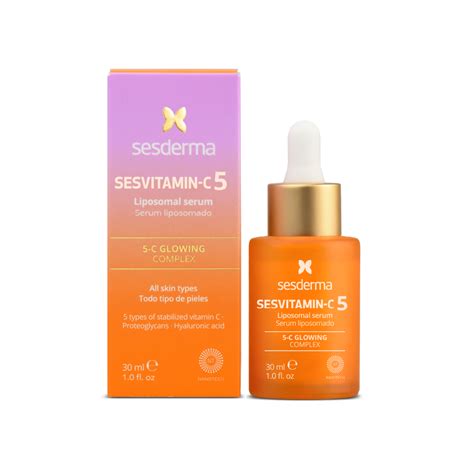 Kit Sesderma Sesvitamin C5 X30ml Gratis Sesvitamin C Radiance Fluid