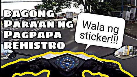 Paano Magrenew Ng Rehistro Ng Motor Tips And How Mio I Youtube