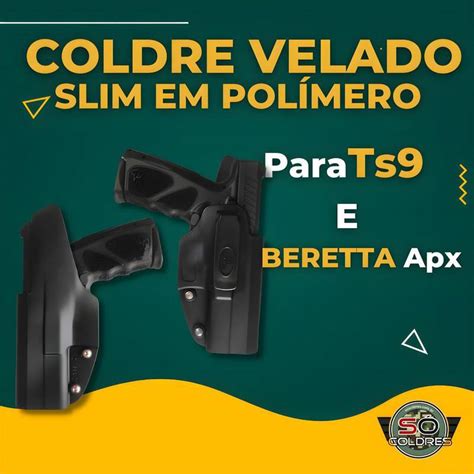 Coldre Beretta Apx Velado Em Polimero