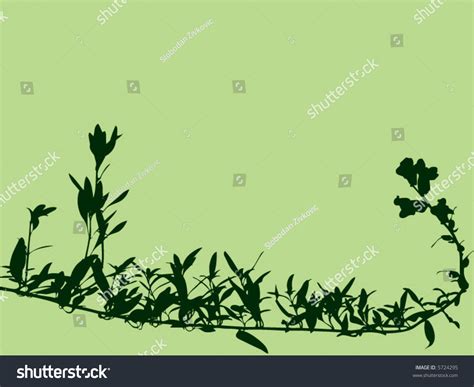 Plant Background Vector Stock Vector (Royalty Free) 5724295