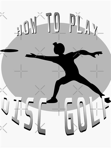 How To Play Disc Golf Sticker For Sale By Emmanuelgrant Redbubble