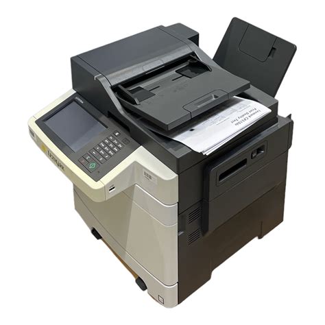 Lexmark Cx De Seiten Multifunktionsger T Fax Lan Duplex B Ware