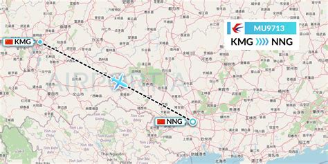 MU9713 Flight Status China Eastern Airlines Kunming To Nanning CES9713