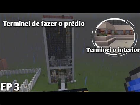 Construindo Uma Cidade No Minecraft Live Ep Youtube