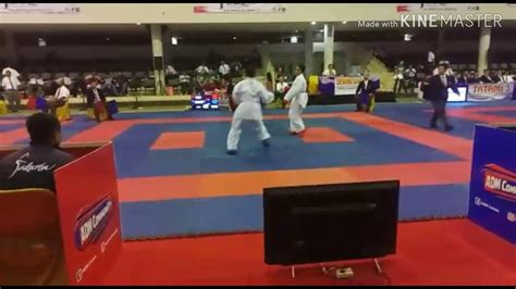 Final Kumite Kg Putri Unde Kejuaraan Nasional Karate Do Gojukai