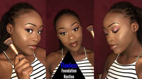 Flawless FULL COVERAGE Foundation Routine YouTube