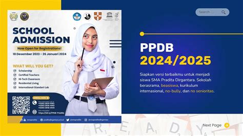 Ppdb Penerimaan Siswa Baru Sma Pradita Dirgantara