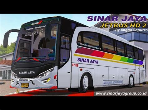 Top Mod Bussid Terbaru L Bus Jbhd Update L Mercy Sinar Jaya Free