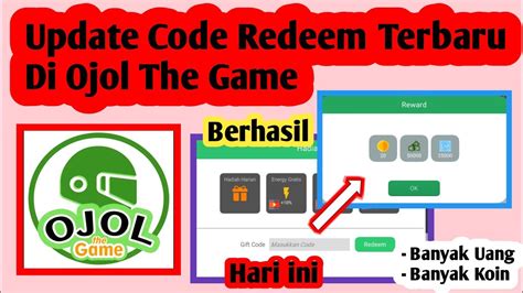 Update Code Redeem Ojol The Game Terbaru Code Redeem Ojol The Game