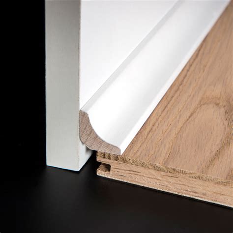 White Scotia Wood Trims Tile And Wood Flooring