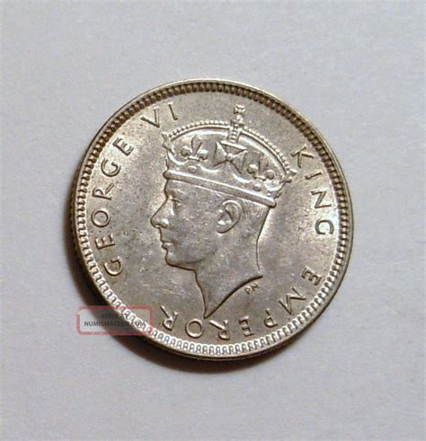 1942s Fiji Sixpense Bu Minted In The Us 900 Silver