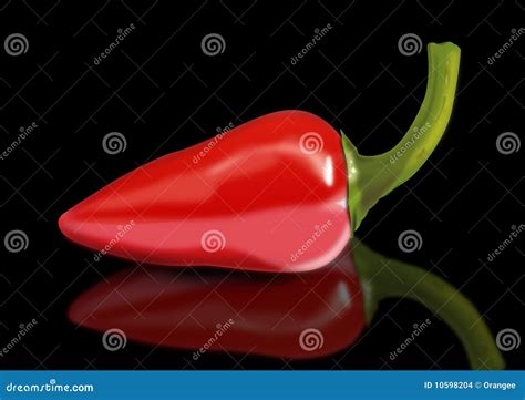 Red Hot Chilli Stock Vector Illustration Of Background