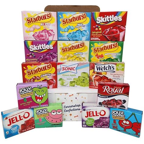 Amazon Monster Gelatin Variety Pack 16 Boxes Including Wildberry