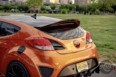 Mands Rear Trunk Garnish For Hyundai Veloster Turbo 2013 2017