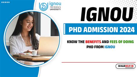 Ignou Phd Admission 2024 Application Form Eligibility Documents And Fee