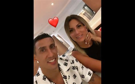 Di Maria Depois dos rumores de traição mulher do craque reage