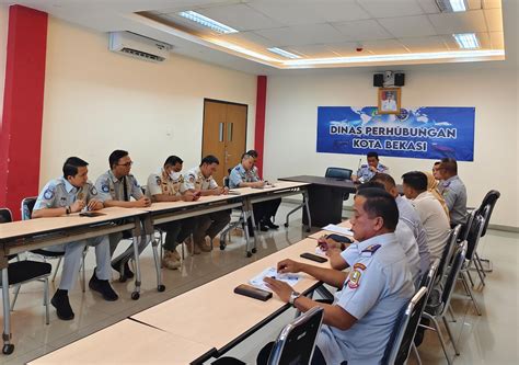 Jasa Raharja Dan Dishub Kota Bekasi Rakor Persiapan Pelaksanaan Mudik