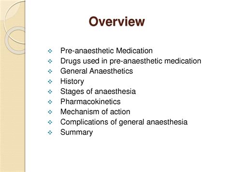 SOLUTION Preanaesthetic Medication Anaesthetic Agents Studypool