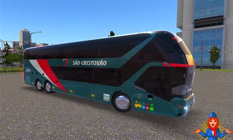 Neoplan Skyliner 2020 Skin SÃO CRISTÓVÃO Bus simulator ultimate Skin