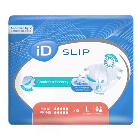 Id Expert Slip Maxi Prime Super Absorberend Deforce Medical