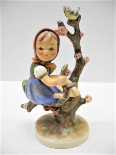 Hummel Goebel Apple Tree Girl Figurine Tmk Full Bee Antique