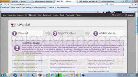 Telexfree Ad Placement Training All That Or Ada Ure Your Choice Youtube