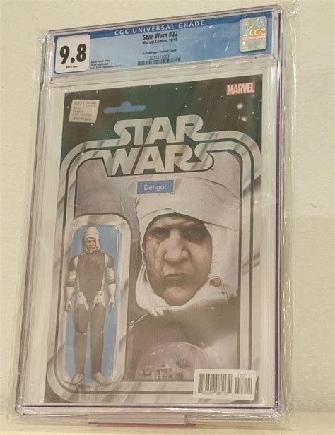 Star Wars 22 Action Figure Variant Cover Cgc 9 8 Ebay