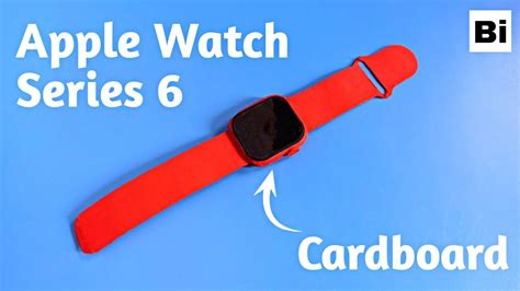 How To Make Apple Watch From Cardboard Bi Youtube