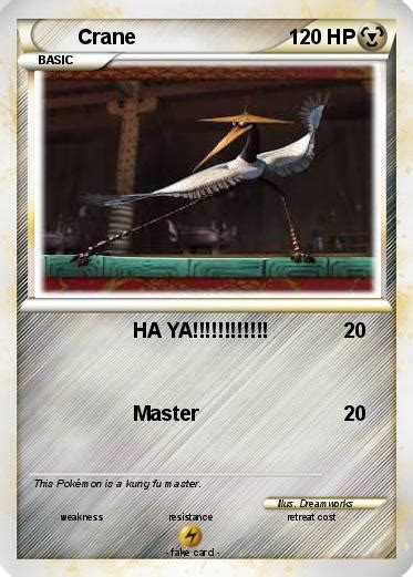 Pokémon Crane 117 117 Ha Ya My Pokemon Card