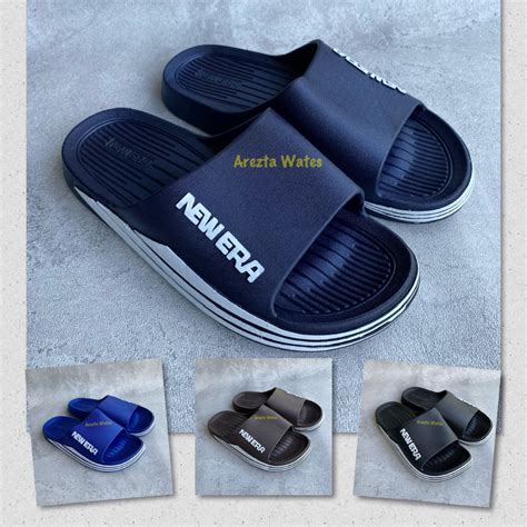 Jual Sandal Slip On Karet Pria New Era Mb Shopee Indonesia