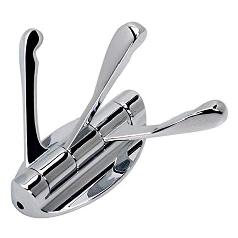 Buy Solid Metal Swivel Hook Heavy Duty Folding Swing Arm Triple Coat Hook With Multi Three