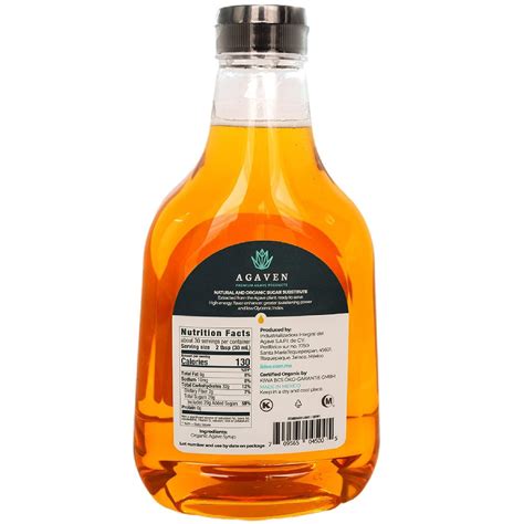 Agave Nectar By AGAVEN Natural Syrup Sweetener (Natural 44.09 Ounces) Club Size