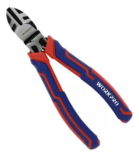 Alicate Corte Oblicuo Reforzada 160mm 6 Workpro Crv W031270