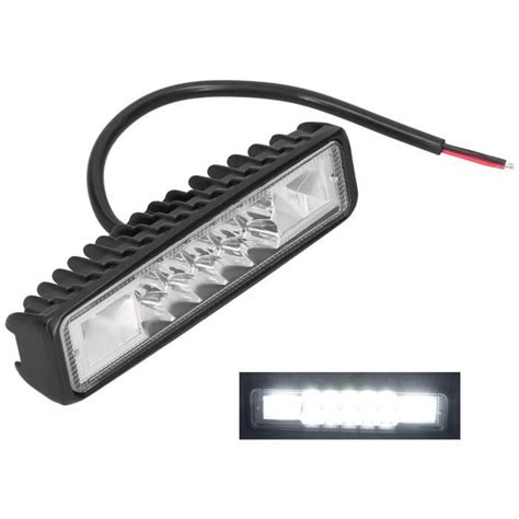 Barre Lumineuse Led De Voiture Garosa Lentille De Pc R Sistance