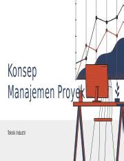 Pertemuan Konsep Manajemen Proyek Pptx Konsep Manajemen Proyek