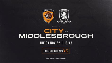 Hull City Ticket Details Middlesbrough H