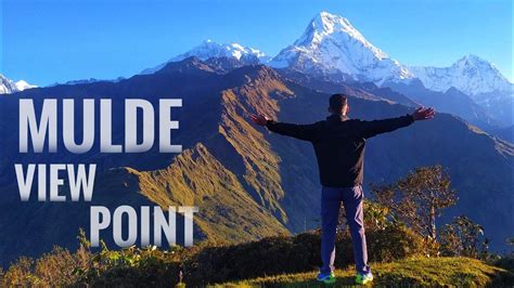 Mulde View Point Trek Best Viewpoint Unexplored Place Of