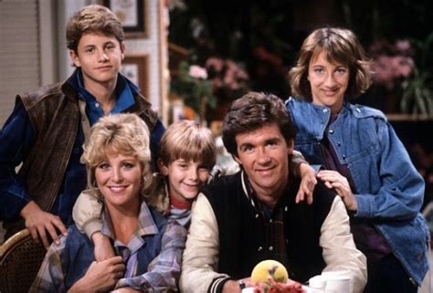 Growing Pains Cast With Elizabeth Ward In 1985