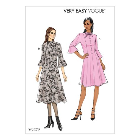 Vogue Patterns 9279 Missesmisses Petite Princess Seam Dress With