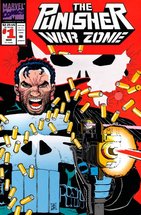 Punisher War Zone Vol 1 1 A Punisher Comics