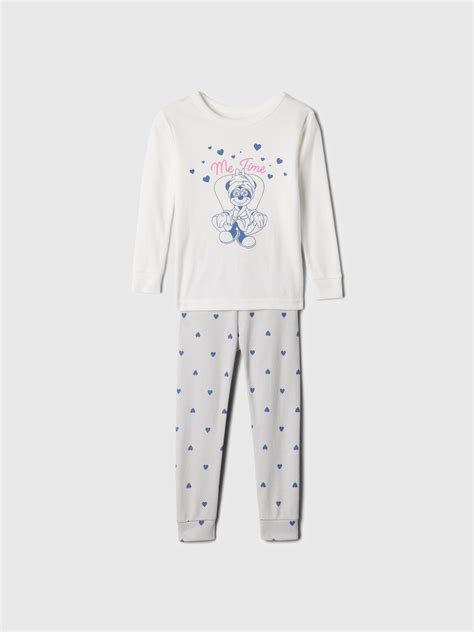 Babygap Disney Minnie Mouse Organic Cotton Pj Set Gap Factory