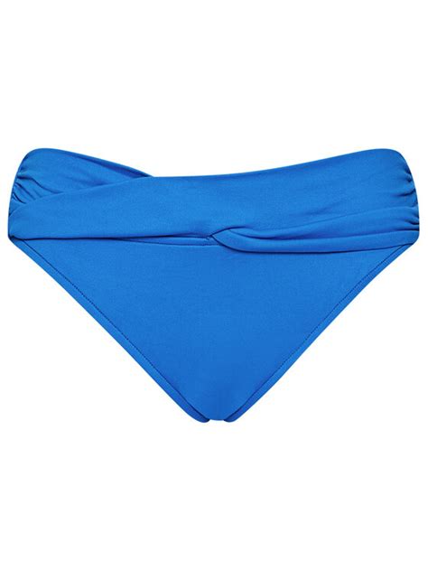 Seafolly D Od Bikini Twist Band S Niebieski Modivo Pl