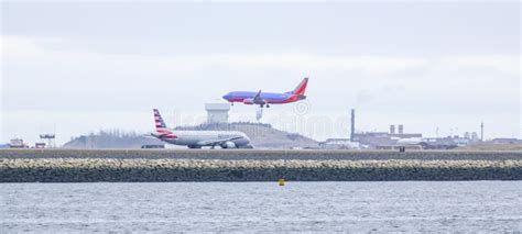 Boston International Airport The Runway Boston Massachusetts