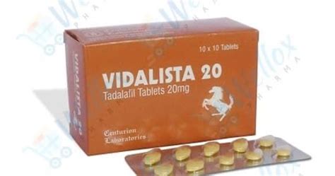 Vidalista 20 Mg | Tadalafil | Side Effects | Dosage