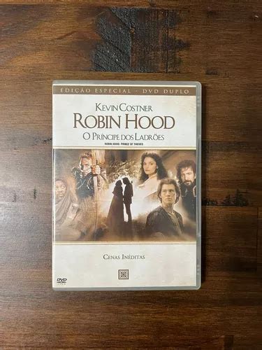 Dvd Duplo Robin Hood O Príncipe Dos Ladrões Original Parcelamento