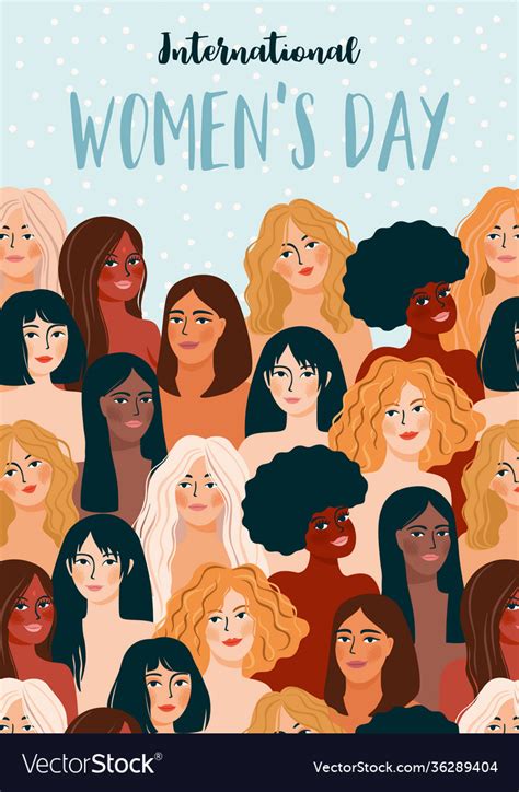 International Womens Day Royalty Free Vector Image